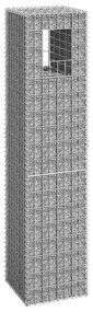 Poste/cesto gabião 40x40x180 cm ferro