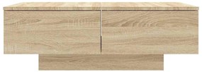 Mesa de centro 90x60x31 cm derivados de madeira carvalho sonoma