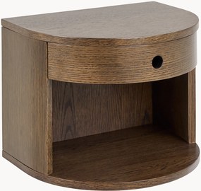 Mesa de cabeceira de parede em madeira Paron