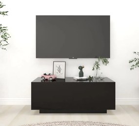 vidaXL Móvel de TV 100x35x40 cm madeira processada preto