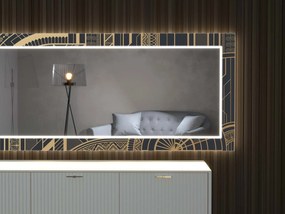 Espelho LED com decoração D21