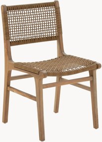 Cadeira de jantar de jardim em madeira de teca Adrian