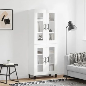 Armário alto 69,5x34x180 cm derivados de madeira branco