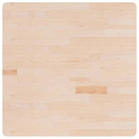 Tampo de mesa quadrado 90x90x2,5 cm carvalho maciço não tratado