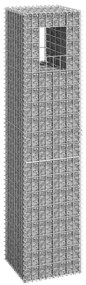 Poste/cesto gabião 40x40x180 cm ferro