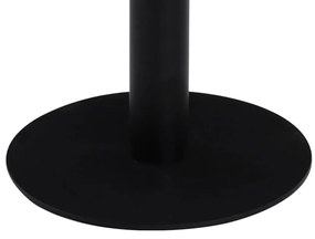 Mesa bistrô 60 cm MDF castanho-claro