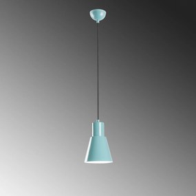 Candeeiro Suspenso Konıkkem – Turquesa – Ø14 h:20 cm