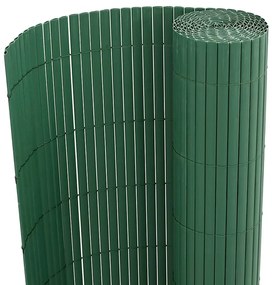 Cerca de jardim dupla face verde 1,8x3 m PVC