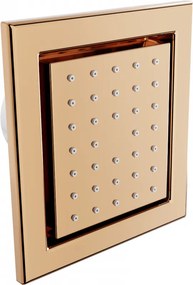 Mexen bico lateral embutido, ouro rosa - 79365-60