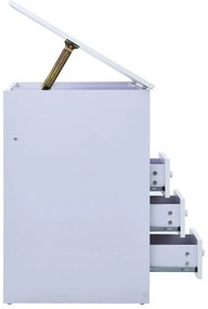Secretária/estirador desenho para crianças branco