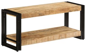 vidaXL Móvel de TV 90x30x40 cm madeira de mangueira maciça