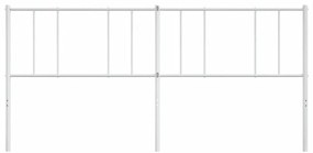 Cabeceira de cama 193 cm metal branco