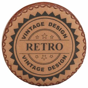 Bancos de bar 4 pcs couro genuíno