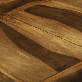 Mesa de Jantar Redonda Ø160x76 cm Madeira de Acácia Sólida
