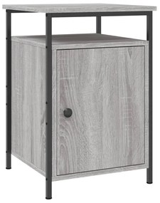 Mesas cabeceira 2 pcs 40x42x60cm deriv. madeira cinzento sonoma