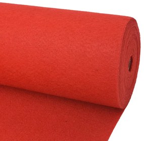 Carpete lisa para eventos 1x12 m vermelho