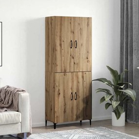 vidaXL Buffê 2 pcs carvalho artisiano 69.5 x 34 x 180 cm