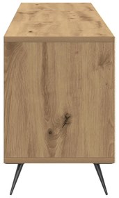 Cabide de TV Carvalho Artisan 150x30x44,5 cm Madeira de Engenharia