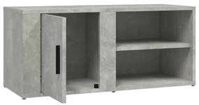 Móveis TV 2 pcs 80x31,5x36 cm derivados madeira cinza cimento