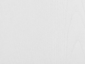 Secretária branca e castanha clara com 1 gaveta 120 x 60 cm JENKS Beliani