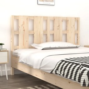 Cabeceira de cama 140,5x4x100 cm pinho maciço