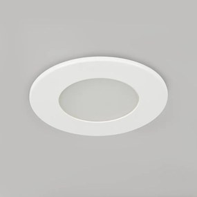 Conjunto de 3 focos embutidos para banheiro redondos LED 5W branco à prova d'água - Blanca Moderno