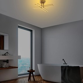 Candeeiro de Teto Exhaust – Dourado – 61 cm x 22 cm x 61 cm