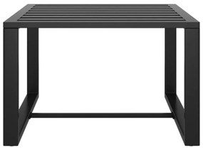 4 pcs conjunto lounge jardim com almofadões alumínio antracite