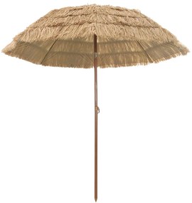 vidaXL Guarda-sol de Jardim Natural 205 x 205 x 210 cm