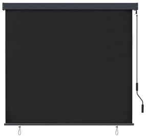 Estore de rolo para exterior 160x250 cm antracite