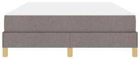 Cama Box Taupe, Marrom 140 x 190 cm