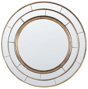 Espelho de parede dourado ø 40 cm BELCHITE Beliani