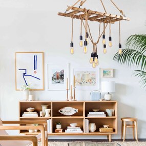 Chandelier Erebos – Madeira – 120 x 42 cm