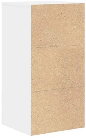 Armário Branco Branco MDF Compacto Armazenamento Armário