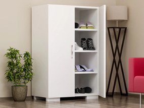 Armário para Sapatos Mada4 Ayak – Branco – 60x94x35 cm