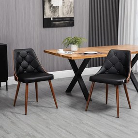 Conjunto de 2 Cadeiras Udinni - Design Moderno