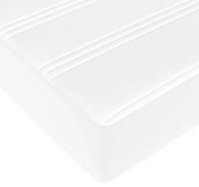 Cama Outros Branco Puro 180 x 200 cm Couro sintético