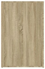 Secretária 100x49x75 cm derivados de madeira carvalho sonoma