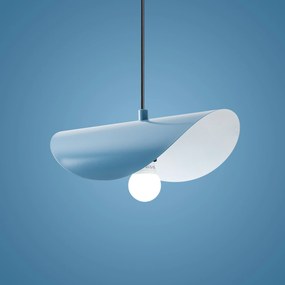 Candeeiro de Teto Eger – Azul Claro – Ø50 cm