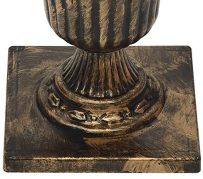 Árvore de Natal rotativa pré-iluminada + vaso PVC 120 cm verde