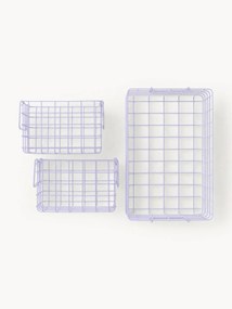 Cestos em metal The Baskets, conjunto de 3