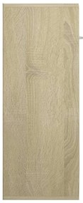 Aparador 60x30x75 cm contraplacado cor carvalho sonoma