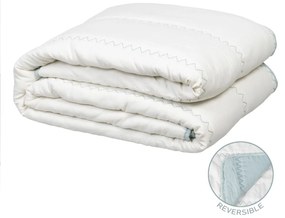 Colcha Azul Creme 180 x 260 cm