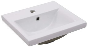 Conjunto de móveis de casa de banho contraplacado branco