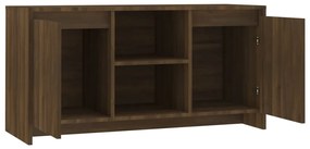 Móvel de TV 102x37,5x52,5cm derivados madeira carvalho castanho