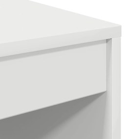 Mesa de Escrita Branca Madeira Engenheirada 60 x 50 x 76 cm
