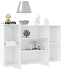 Aparador 120x30x75 cm derivados de madeira branco