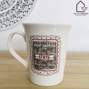 Caneca Stays | Branco e Castanho