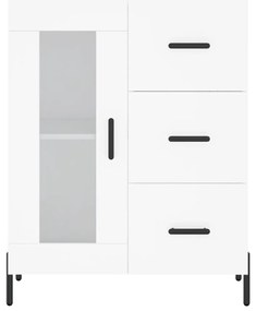 Armário alto 69,5x34x180 cm derivados de madeira branco