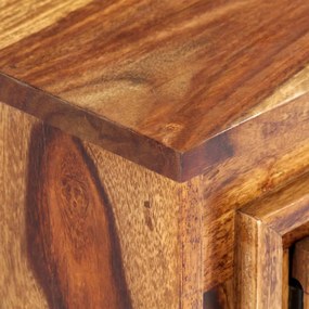 Móvel de TV 118x30x40 cm madeira de acácia maciça